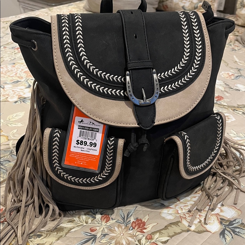 Montana West Buckle Collection Backpack - Picture 6 of 16